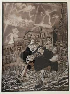 Tronchet, Didier - 1 Original drawing - Le Quartier évanoui - 1994 | Catawiki