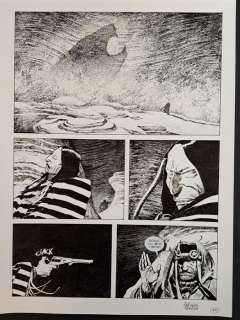 Breccia, Enrique - 1 Original page - Tex - Capitan Jack | Catawiki