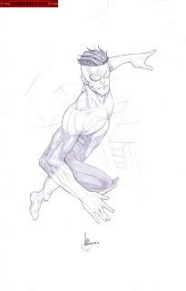 Kenneth Rocafort | Invincible Sketch | Kwan Chang