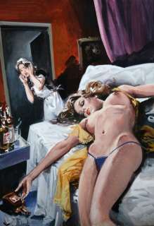 Molino, Roberto - 1 Original cover - Attualita Gialla 12 - Cocktail mortale - 1982 | Catawiki