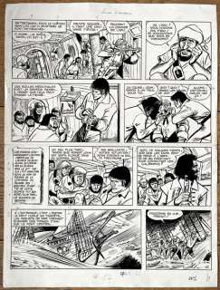 Sirius - 1 Original page - Simon le danseur T1 - La Rade des Vaisseaux - 1970 | Catawiki