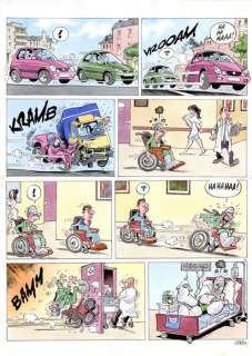 Gürsel, Gürçan - 1 Original colour page - Humor in beroepen - 2005 | Catawiki