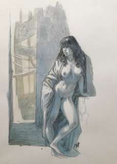 Jula, Andrea - 1 Original colour drawing - Druuna | Catawiki