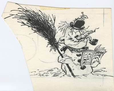 Franquin | Illustration Ã  l’encre de Chine publiée en… | Millon