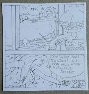 Kuijpers, Henk - 1 Original preliminary drawing - Franka 19 - Het zwaard van Iskander" (1) - 2006 | Catawiki