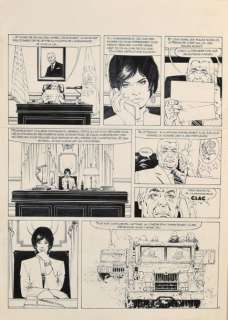 Vance, William | XIII Planche originale n°5 Ã  l’encre de chine, signée au | Cornette de St Cyr