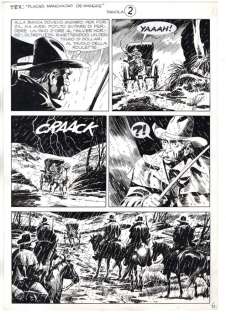 Repetto, Miguel Angel - 2 Original page - Tex - n. 526 | Catawiki