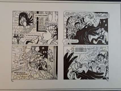 Magnus & Romanini - 1 Original page - La Compagnia della Forca - Il Rapimento di Annalisa | Catawiki