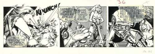 Romero, Enric Badia - 1 Original page - Axa - strip #2199 - Latest story! - 1985 | Catawiki