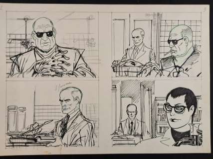 Magnus - 1 Original page - Necron: Frida | Catawiki