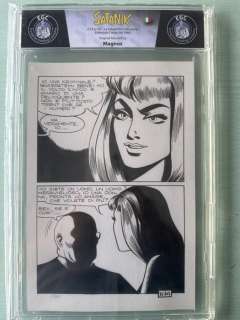 Magnus - 1 Original page - Satanik - #33 - 1966 | Catawiki