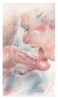 Salamanderlovers - 1 Original colour drawing - Cristal - 2025 | Catawiki