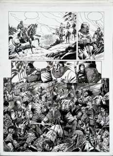 Sauri, Jose M. Page Largée d’Origine - Arthur Vol 1: The Only and Future King | Catawiki