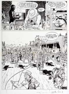 Hermann | Comanche, planche n°3 Ã  l’encre de Chine de… | Millon