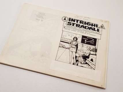 Vannini, Luca - 86 Original page - Malizia n. 12 - Intrighi Stradali - storia completa - 1992 | Catawiki