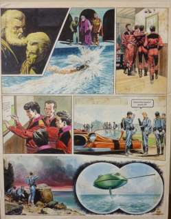 Lawrence, Don - 1 Original colour page - The Trigan Empire - The Five Labours Of Trigo - 1970 | Catawiki