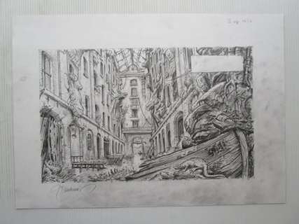 Bosschaert, Jan - 1 Original preliminary page - Jaguar 1 - 2001 | Catawiki