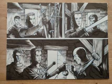 Du Caju, Thomas - 1 Original drawing - De Rode Ridder - 2024 | Catawiki