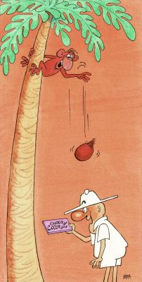 Bara | Lot 276 - Max l’explorateur, dessin original à la gouache. | Septimus