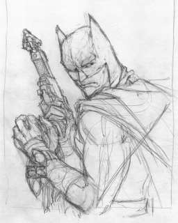 Juan Giménez - 1 Pencil drawing - Batman for DC Comics N°3 – Hand Signed | Catawiki