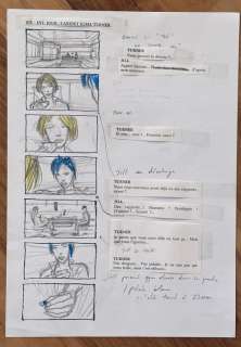 Bilal, Enki - 1 Original drawing - Immortel ad Vitam - original page de story board - 2001 | Catawiki