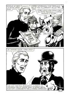 Piffarerio, Paolo - 2 Original page - Alan Ford #85 - "Alta finanza" - 1980 | Catawiki