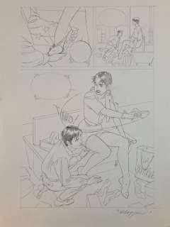 Baldazzini, Roberto - 1 Original preliminary page - Chiara Rosenberg - 1998 | Catawiki