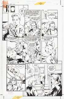 Mark McKenna Mike McKone - Jla World Without Grown-Ups #1 Pg 14 (Dc, 1998) Bedlam Birth