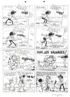 Mitteï - 1 Original page - Modeste & Pompon - 1971 | Catawiki