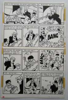 Nys, Jef - 1 Original page - Jommeke 48 - De zilveren giraf - 1971 | Catawiki