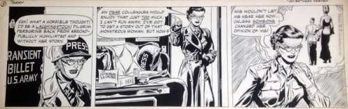 Wunder, George | Original comic strip  - Terry and the pirates  - (1952) | Catawiki