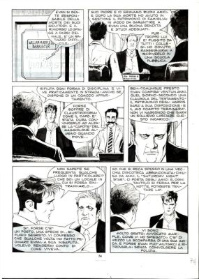 Roi, Corrado - 2 Original page - Dylan Dog #170 - "la piccola morte" - 2000 | Catawiki
