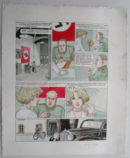 Renaud - 1 Original colour page - D’Encre et de sang - 2014 | Catawiki