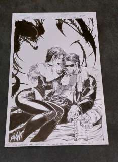 Eric Basaldua - 1 Original drawing - Image - Top Cow - Women Of Top Cow ’04 Calendar Pin Up Art | Catawiki