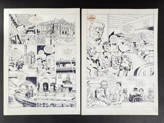 Calegari, Renzo - 2 Original page - Caffè degli Amici | Catawiki