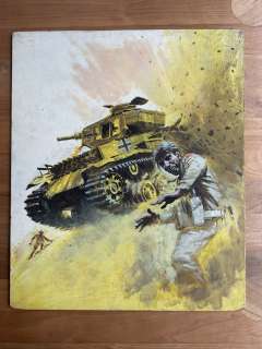 Coton, Graham - 1 Original cover - War Picture Library - Heroes never die - 1971 | Catawiki