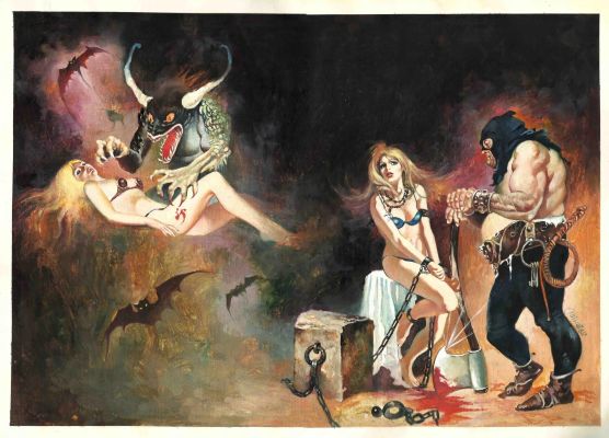 The Ink Archive | Original drawing – Fantasy – Miralles | Origin Of Comics