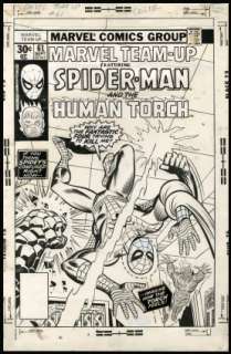 Milgrom, Al - MARVEL TEAM-UP (1972-85) #61 Cover