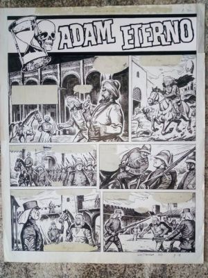 Lopez, Francisco Solano - 1 Original page - Adam Eterno | Catawiki