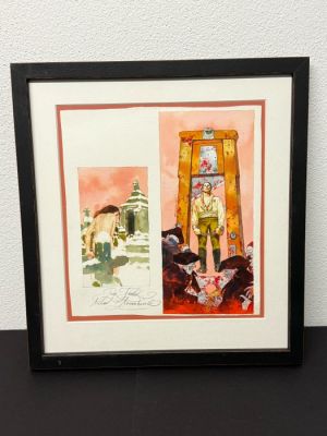 Andre Arinouchkine - 1 Original drawing - Face Cachee De Waterloo | Catawiki