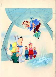 Al White, Hawley Pratt - The Jetsons Page 15 - Little Golden Book Art
