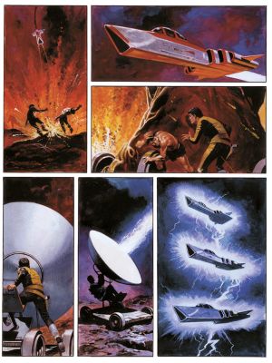 Don Lawrence | Item 0514 • The battle for Earth | Don Lawrence Collection