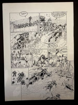 Gioux, Thierry - Original drawing - Hauteville House - T8 p. 34 | Catawiki