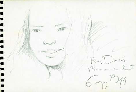 BOURGEON François Très... - Lot 453 - BOURGEON François Très rare dessin réalisé par un...