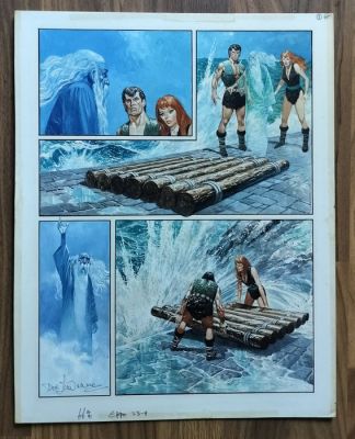 Don Lawrence - 1 Original page - Storm - 1982
