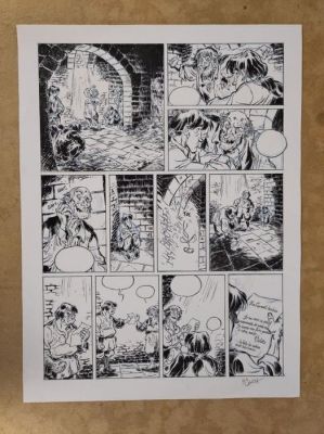Hubsch, Eric - 1 Original page - Le royal fondement - 2022 | Catawiki