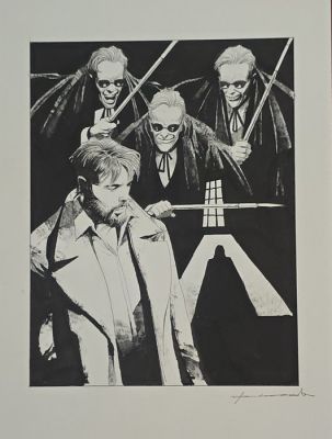 Roi, Corrado - 1 Original drawing - Dylan Dog - Progetto 666 - " I Killer venuti dal buio" | Catawiki