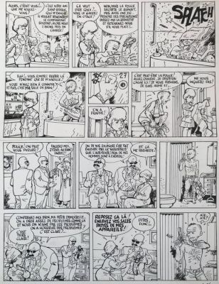 Wasterlain, Marc - Original page - Jeannette Pointu - Reportages | Catawiki