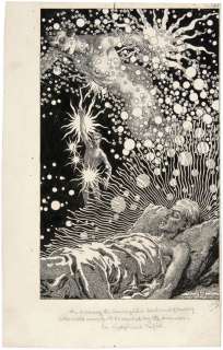 VIRGIL FINLAY DREAMER ORIGINAL ART. | Hake’s