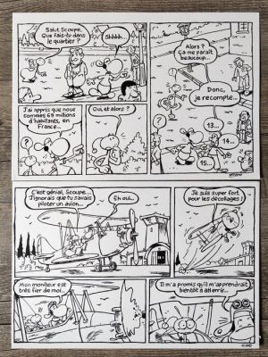 Eho, Jérôme - 2 Original page - Scoupe et Tourbillon - 2025 | Catawiki